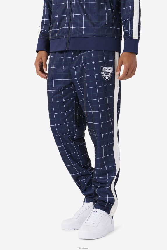 pantaloni de sport oshan navy/gardenia/june bug fila LTP2R6905 navy/gardenia/junie bug FILA
