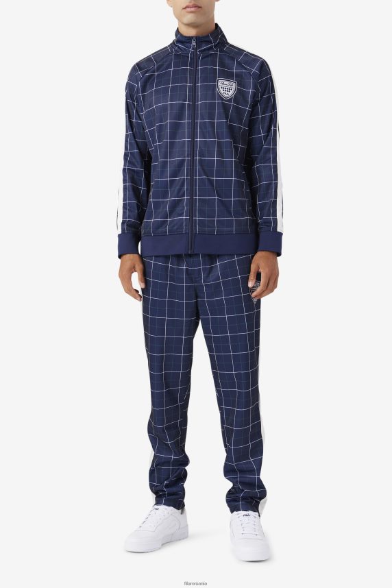 pantaloni de sport oshan navy/gardenia/june bug fila LTP2R6905 navy/gardenia/junie bug FILA