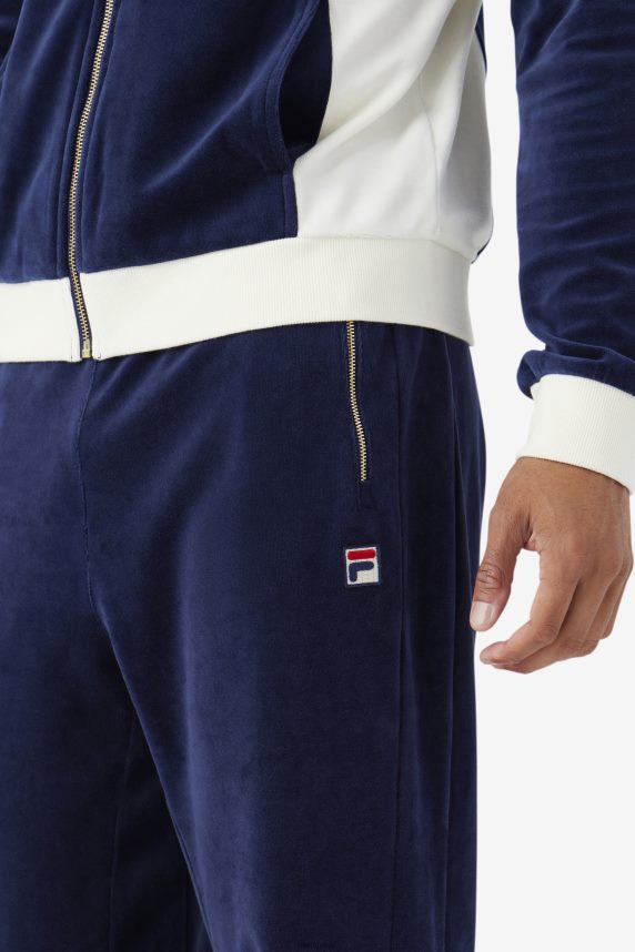 terence velur pant fila navy LTP2R6938 marina FILA