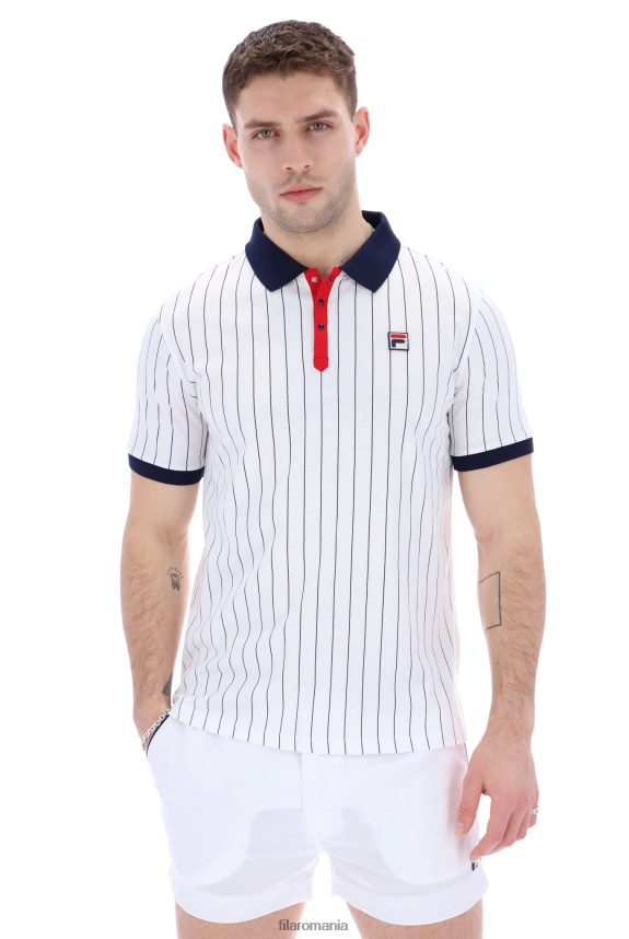bb1 clasic vintage fashion fila polo în dungi LTP2R63338FILA