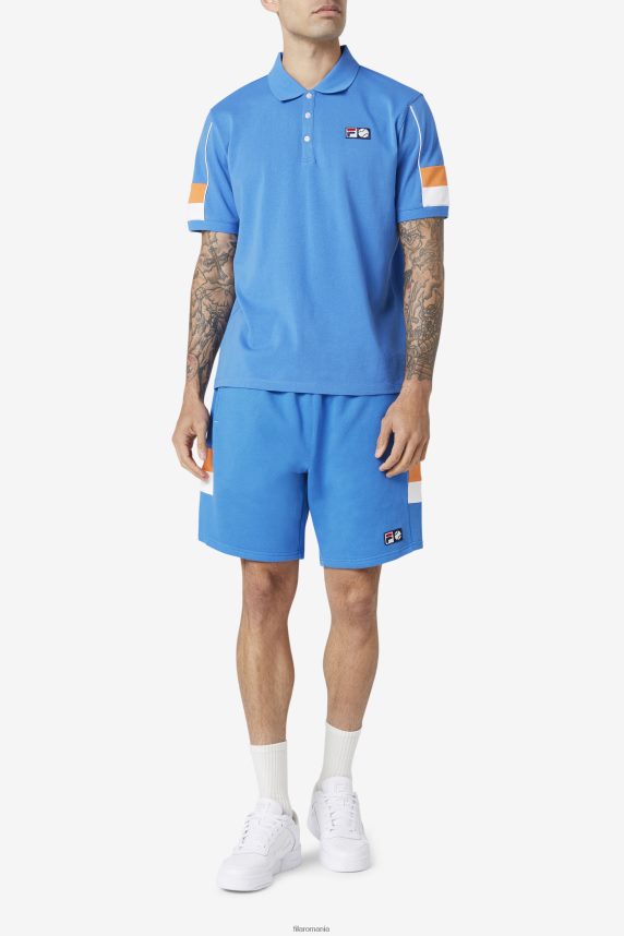 fila polo coda albastru puternic/alb/coral rose LTP2R6420 trandafir albastru puternic/alb/coral FILA