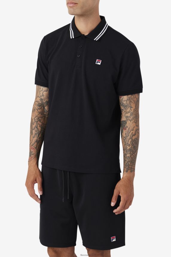 fila polo neagra jelen LTP2R6426 negru FILA