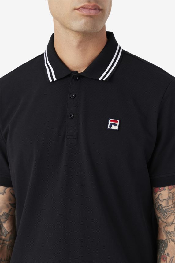 fila polo neagra jelen LTP2R6426 negru FILA