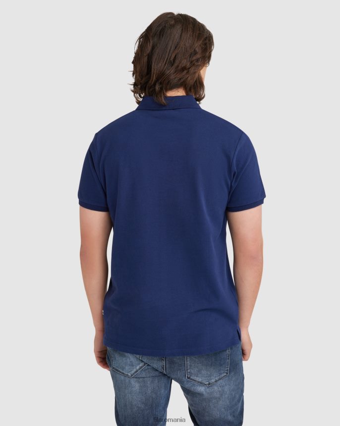 polo bărbați fila asher new navy LTP2R62371 marina noua FILA