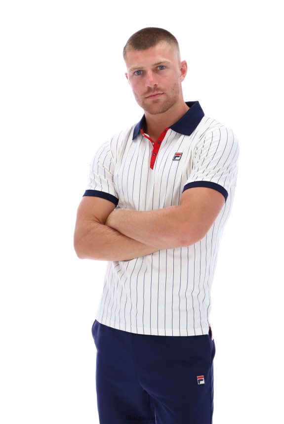 polo bb1 fila clasic vintage în dungi LTP2R63313FILA