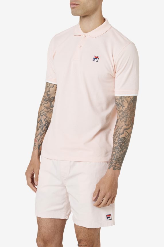 polo personalizat fila roz LTP2R6356 roz FILA