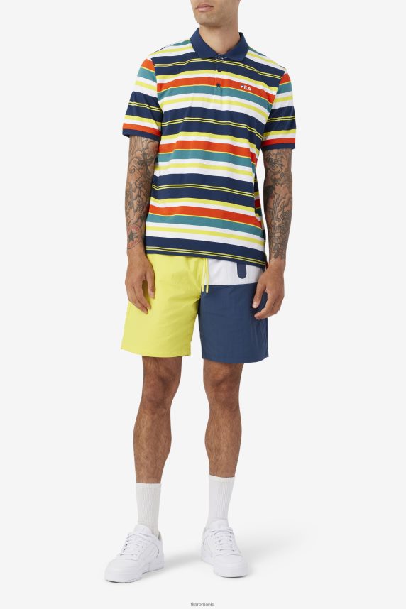 roșii cherry/galben fila fazla polo LTP2R6423 roșie cherry/galben FILA