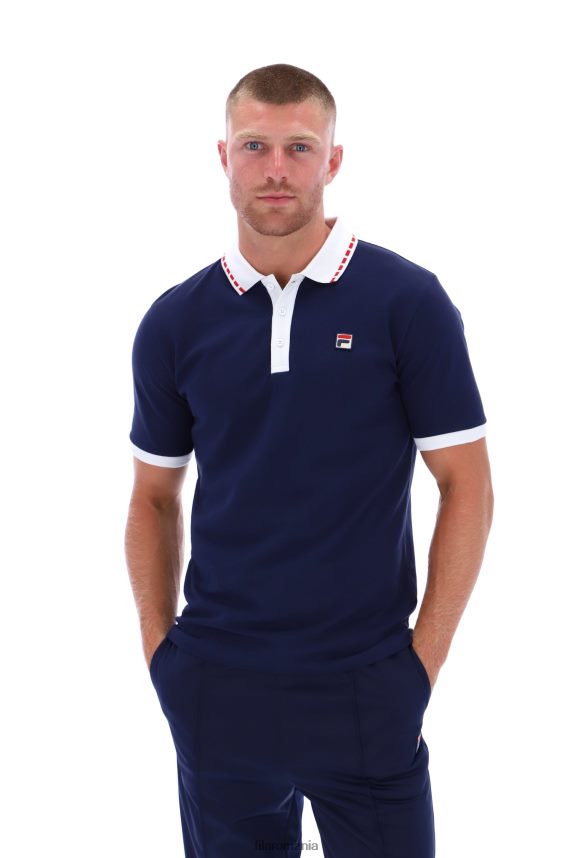 seb tricou polo grafic fila LTP2R63308FILA