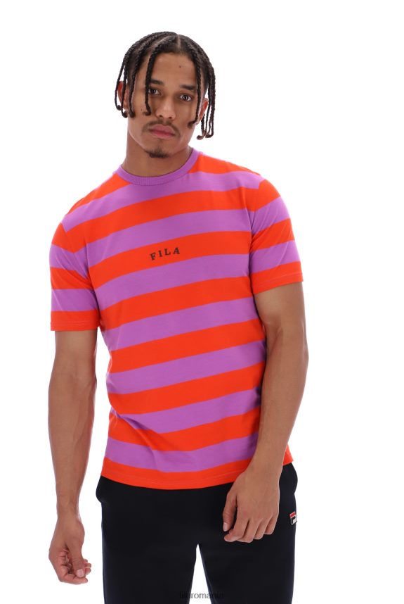 Tricou supradimensionat cu dungi fila barney LTP2R63259FILA