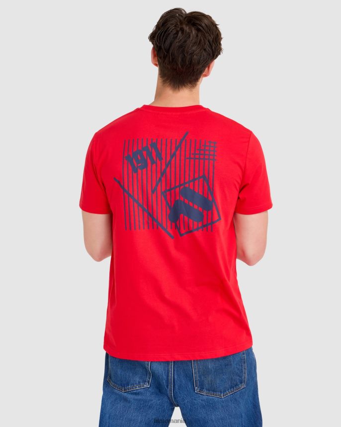 aaron tee fila rosie LTP2R62303 roșu FILA