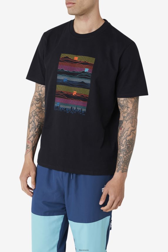 black nadee tee fila LTP2R6240 negru FILA