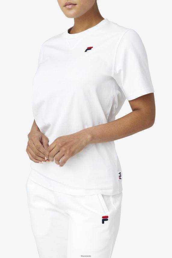 derion tee white fila LTP2R6263 alb FILA