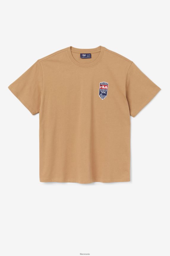 fila 2pac patch tee maro tutun LTP2R6217 maro tutun FILA