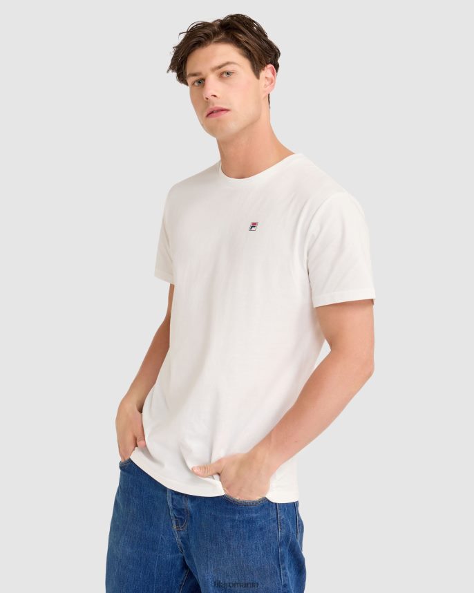 fila aaron tee white LTP2R62305 alb FILA