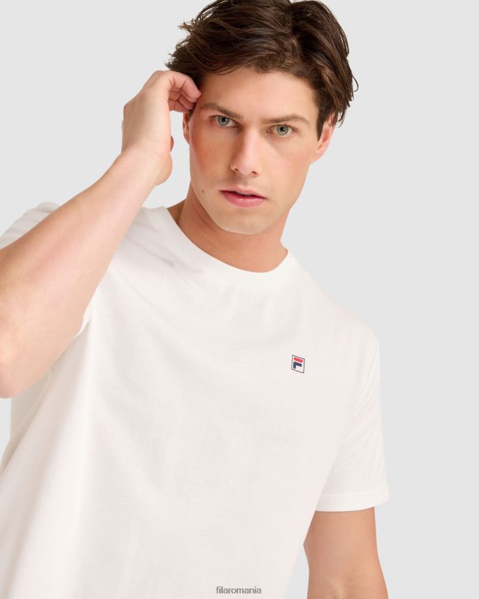 fila aaron tee white LTP2R62305 alb FILA