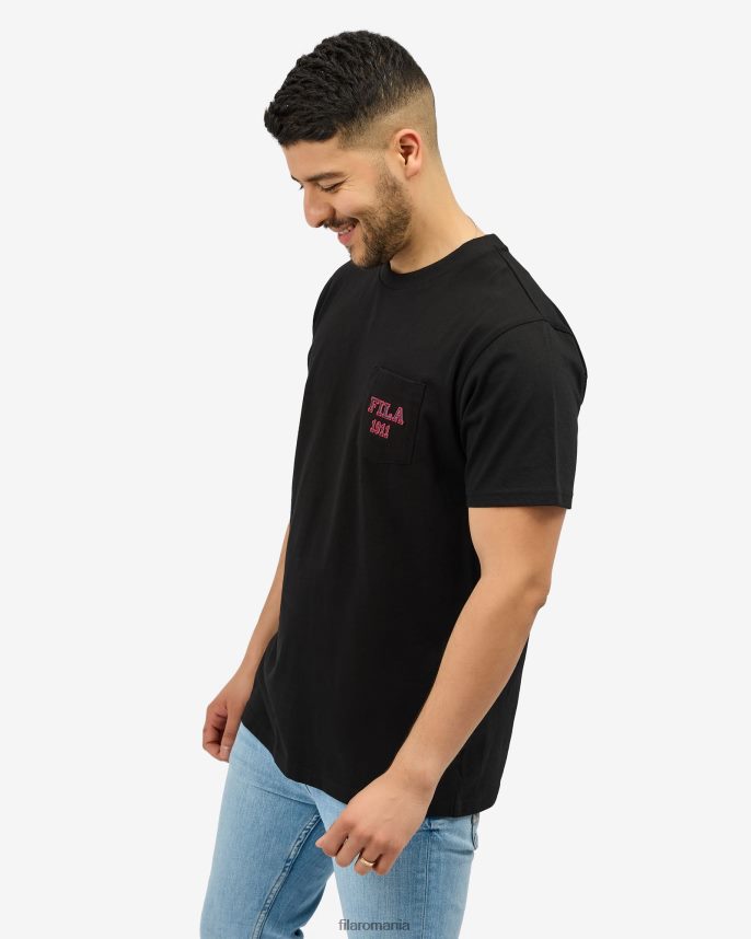 fila antonio tee black LTP2R62557 negru FILA