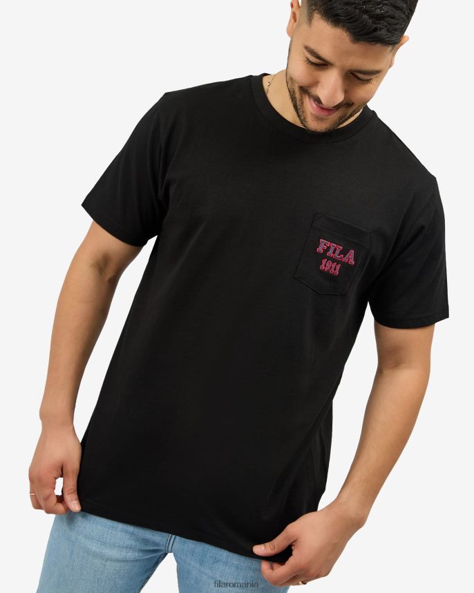 fila antonio tee black LTP2R62557 negru FILA