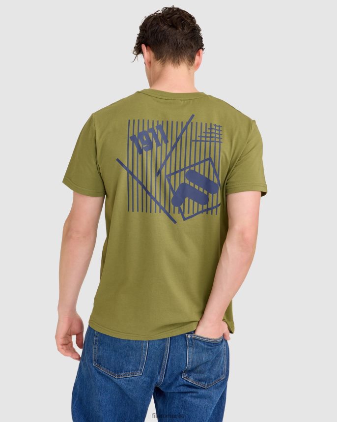 fila olive aaron tee LTP2R62302 măsline FILA