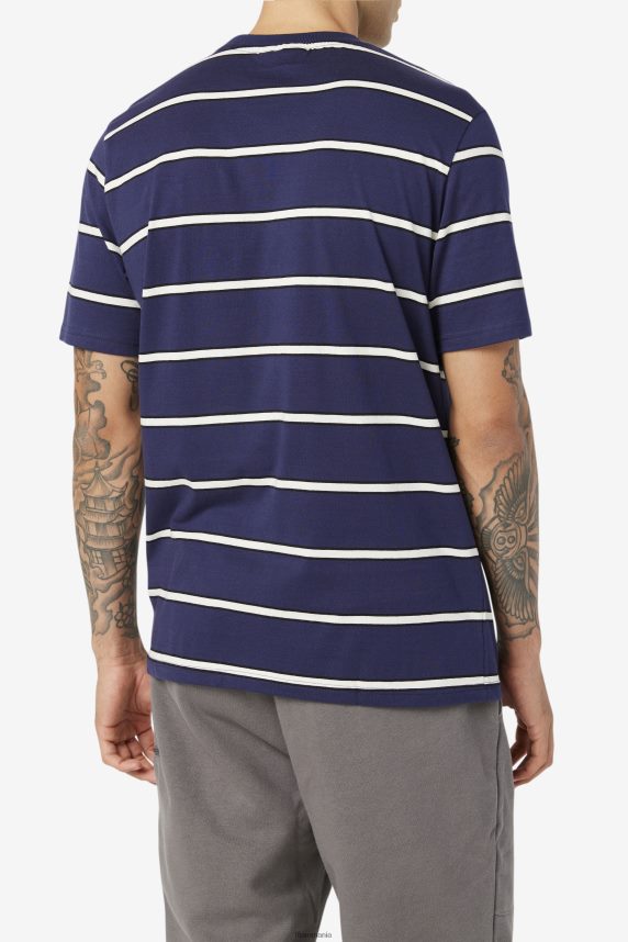 fila peacoat/white felix tee LTP2R6370 palton/alb FILA