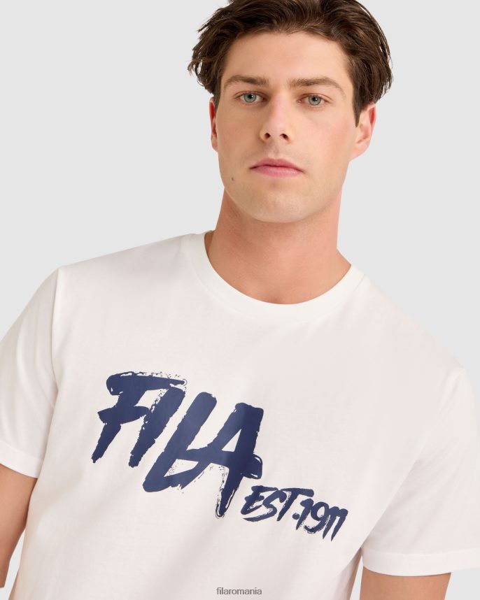 fila white lewis tee LTP2R62314 alb FILA