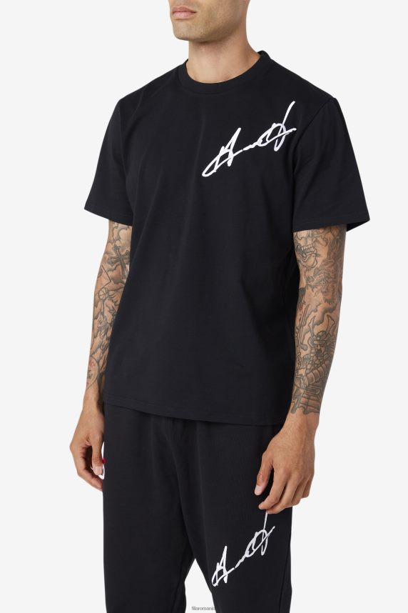 grant hill cormac tee black fila LTP2R6227 negru FILA