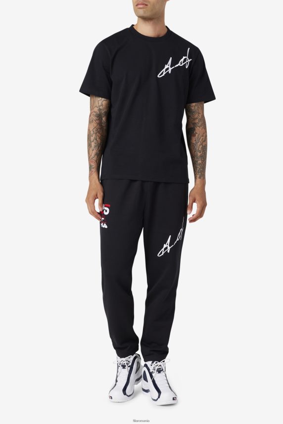 grant hill cormac tee black fila LTP2R6227 negru FILA