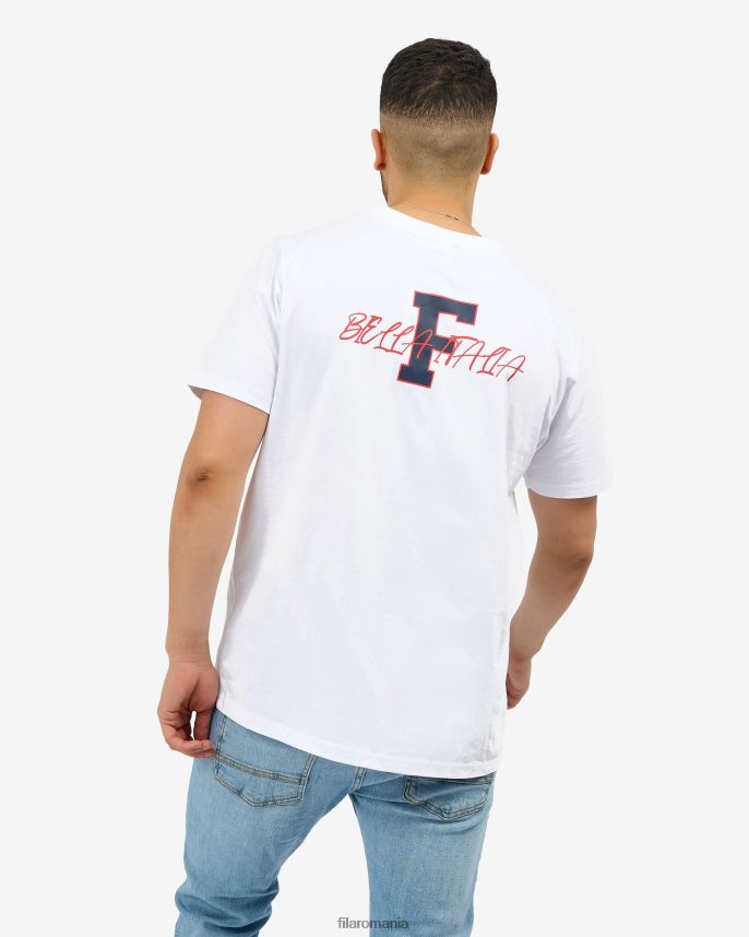 juan tee white fila LTP2R62567 alb FILA