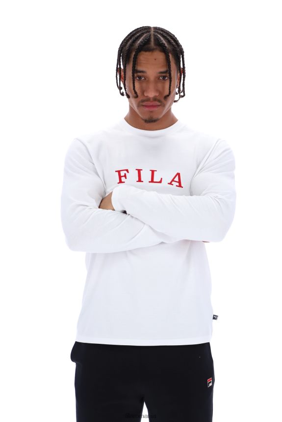 kylar unisex tricou cu mânecă lungă fila LTP2R63258FILA