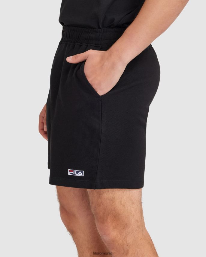 pantaloni scurți fila bărbați cian negru LTP2R62419 negru FILA