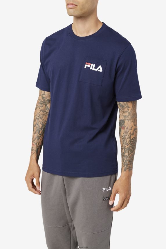 peacoat fila curtis pocket tee LTP2R6399 palton FILA