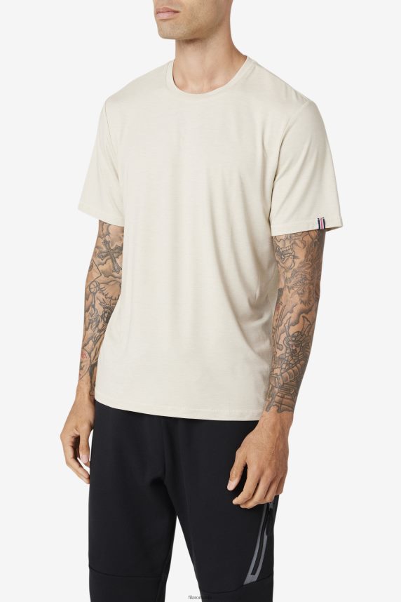 pelican heather commuter tee fila LTP2R6402 pelican heather FILA