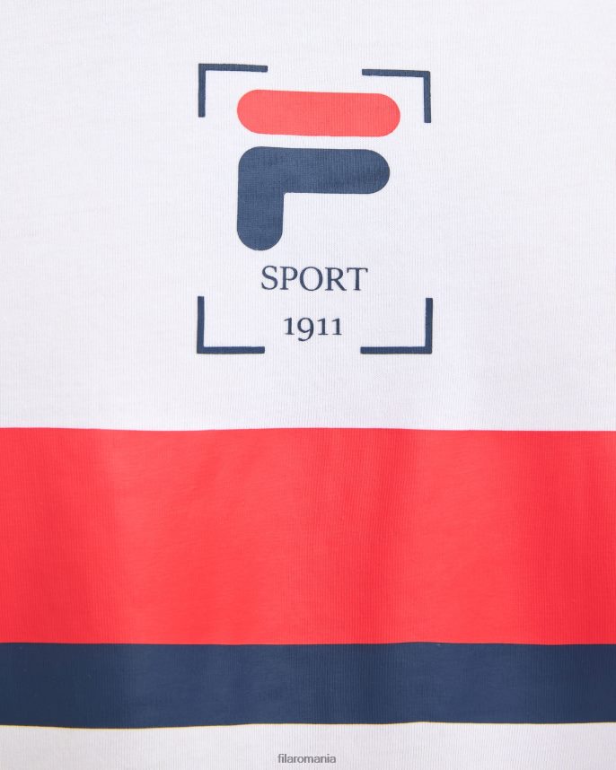 roger tee fila alb LTP2R62528 alb FILA