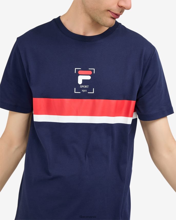 roger tee new navy fila LTP2R62531 marina noua FILA