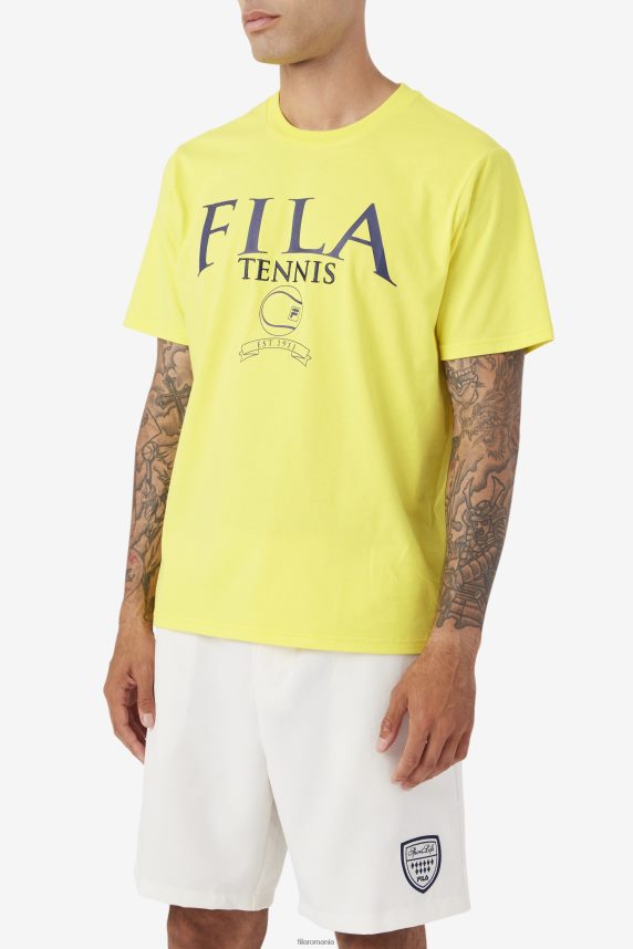 saran tee fila galben/marin LTP2R6344 galben/marine FILA