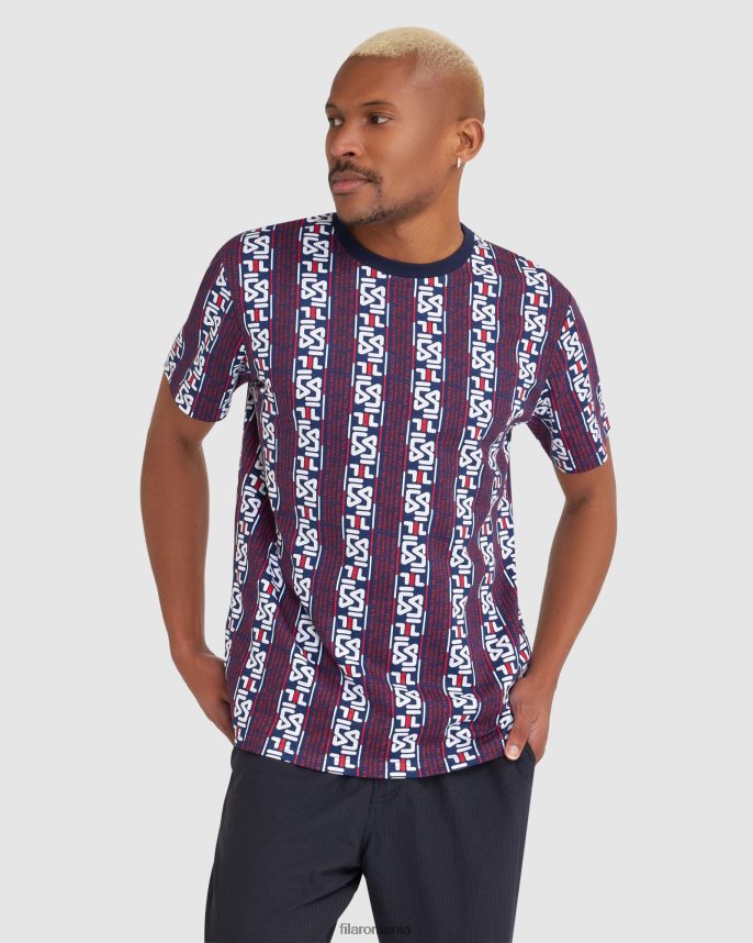 tricou Harrison pentru bărbați, fila LTP2R62370 marina noua FILA