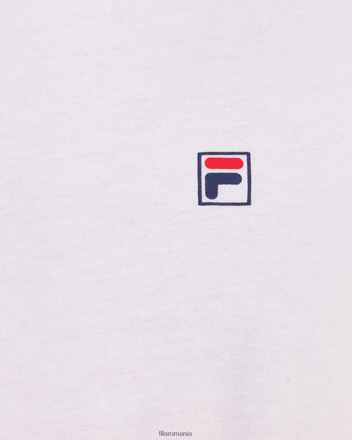 tricou alb fila aaron LTP2R62307 alb FILA
