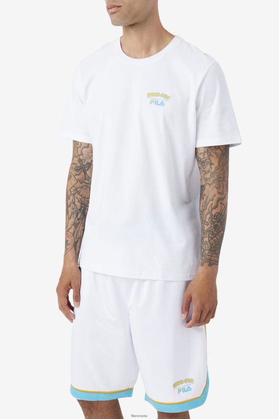 tricou alb semi-pro moon fila LTP2R6300 alb FILA