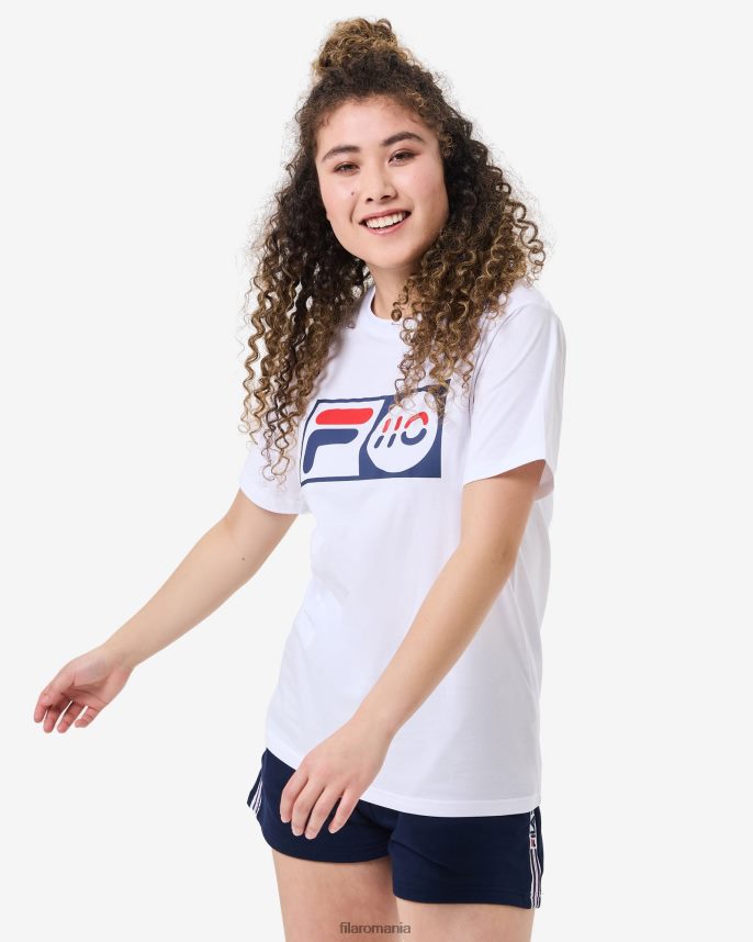 tricou aniversar unisex fila alb LTP2R62558 alb FILA