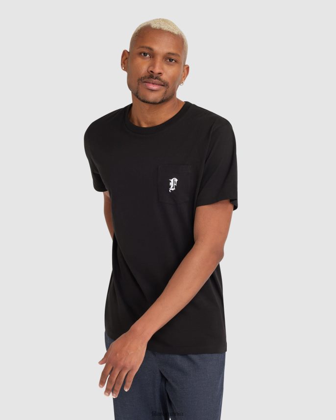 tricou bărbați fila raven negru LTP2R62359 negru FILA