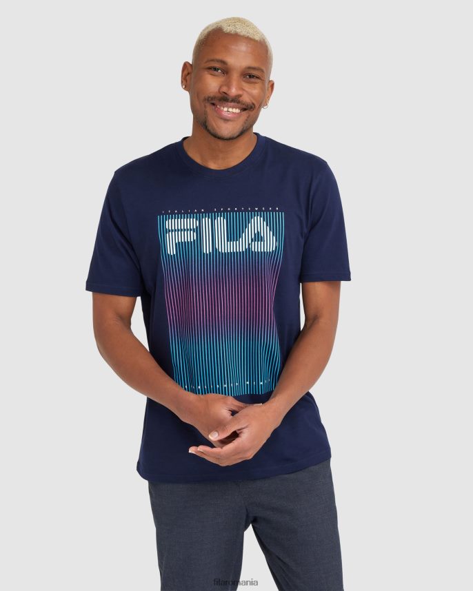 tricou cedrick pentru bărbați fila navy LTP2R62326 marina FILA