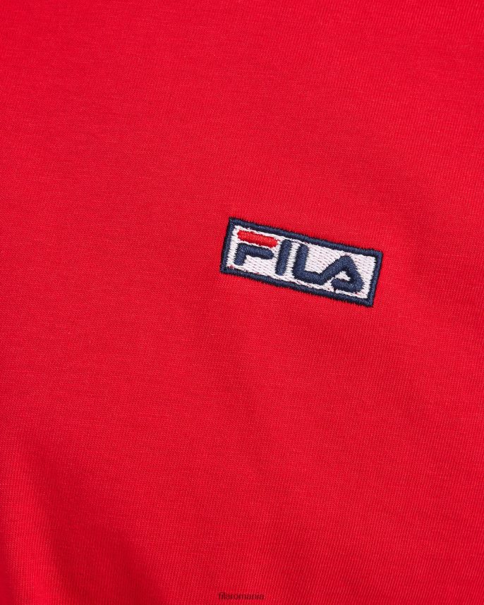 tricou cian pentru bărbați fila roșu LTP2R62413 roșu FILA