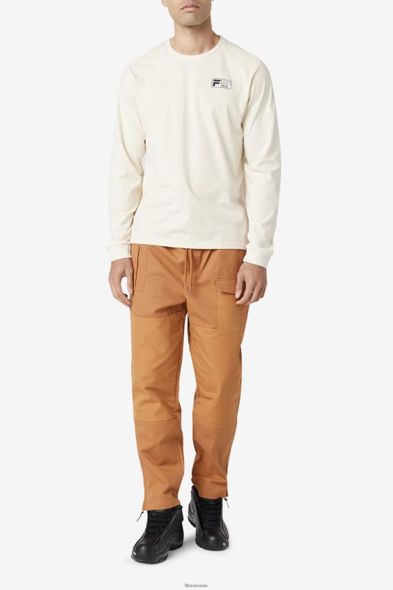 tricou cu mânecă lungă fila alb LTP2R6248 alb FILA