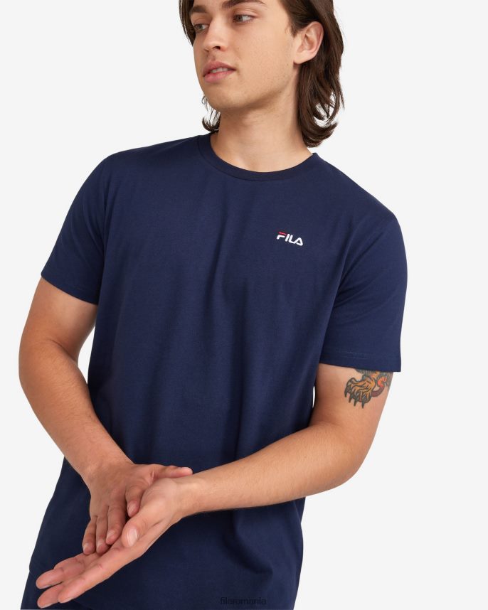 tricou de bază pentru bărbați fila new navy LTP2R62318 marina noua FILA