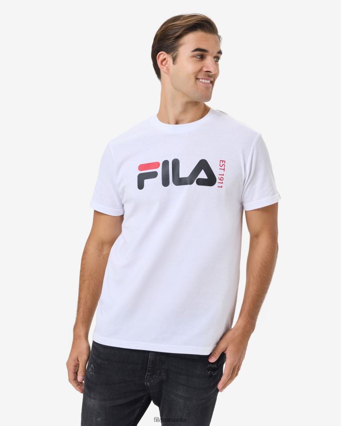 tricou fila alb unisex londra LTP2R62584 alb FILA
