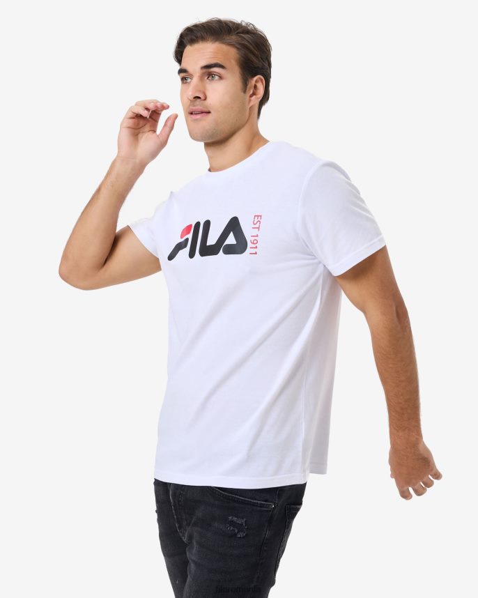 tricou fila alb unisex londra LTP2R62584 alb FILA