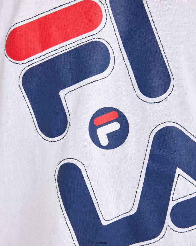 tricou fila kiley pentru bărbați alb LTP2R62377 alb FILA