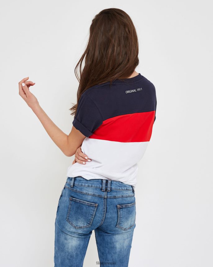 tricou fila unisex genoa alb LTP2R62539 alb FILA