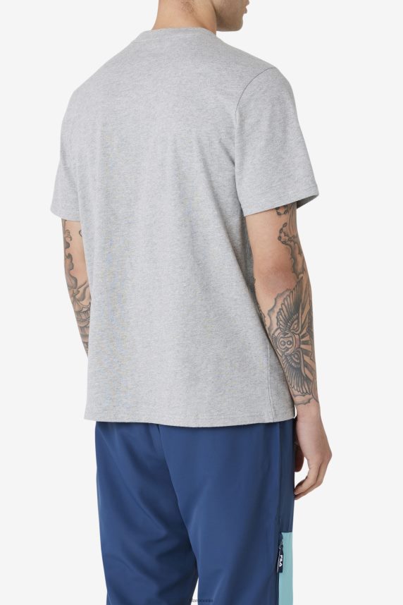 tricou fila visuri gri heather LTP2R6315 gri jaliu FILA