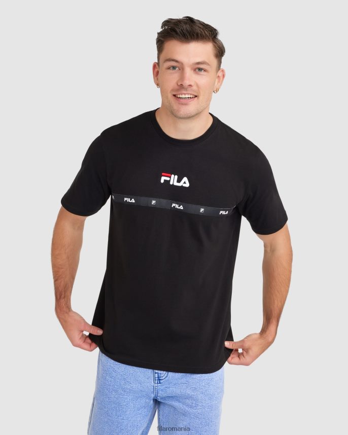 tricou negru fila pentru bărbați LTP2R62320 negru FILA