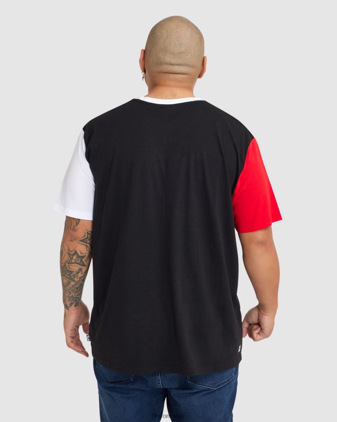 tricou pentru bărbați plus lennox fila negru LTP2R62363 negru FILA